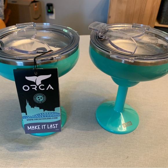 NWOT ORCA Rita 13oz Seafoam Double-Walled Margarita Ice Cream Cup - Picture 3 of 16